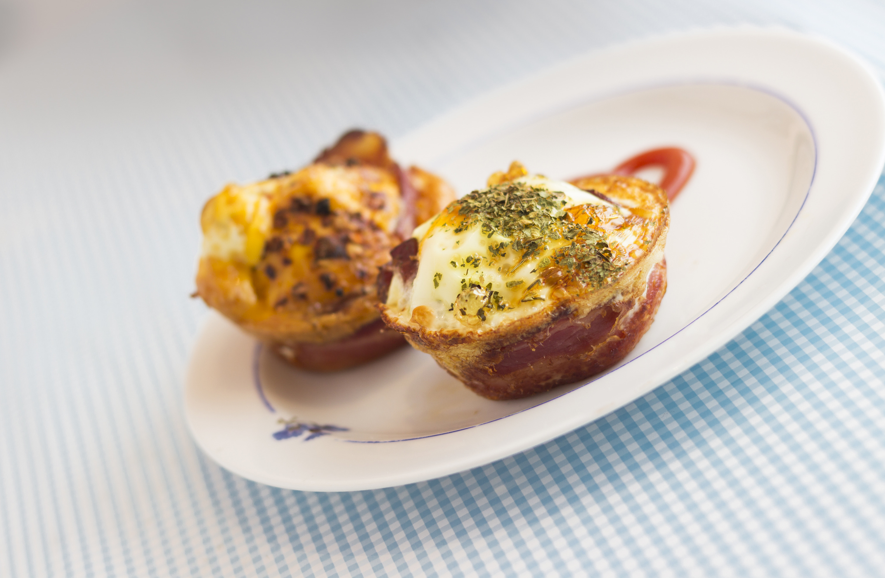 Bacon & Egg breakfast cups Mead Farm Foods